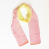 Kép 1/2 - Colorfull pasztell rózsaszín-sárga vékony selyemsál