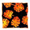 Kép 1/3 - Pálma sötétkék-varancs selyemkendő